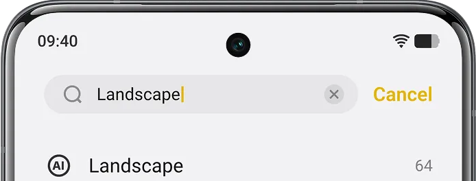 Sistema de procura de imagem na galeria dos smartphones JOVI