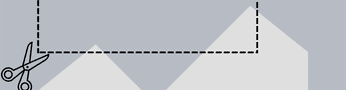Ilustração de corte de fotos